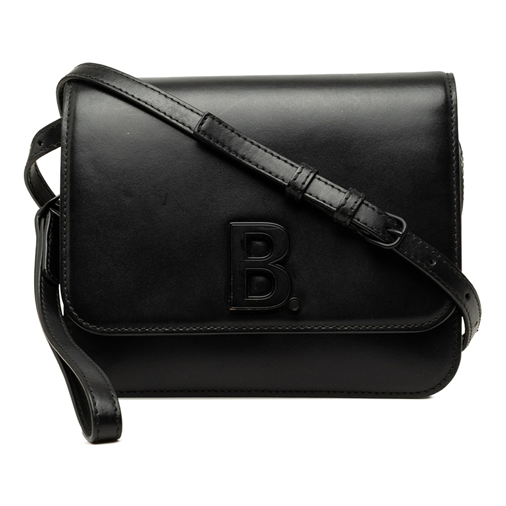 Pre-Loved Balenciaga Leather B Crossbody